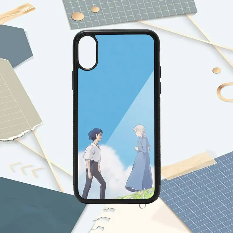 

Howl's Howls Moving Castle anime Phone Cases PC for iPhone 11 12 pro XS MAX 8 7 6 6S Plus X 5S SE 2020 XR