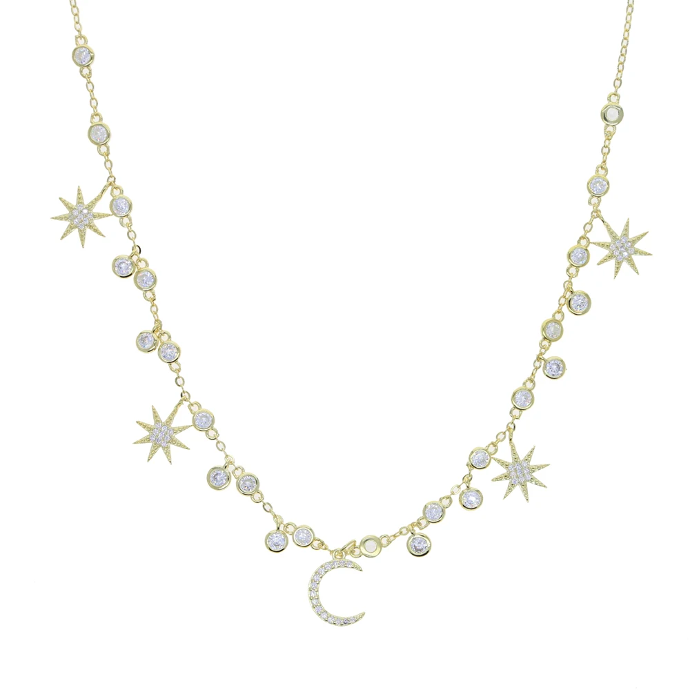 Женское Ожерелье-чокер с подвеской в виде звезды | Украшения и аксессуары