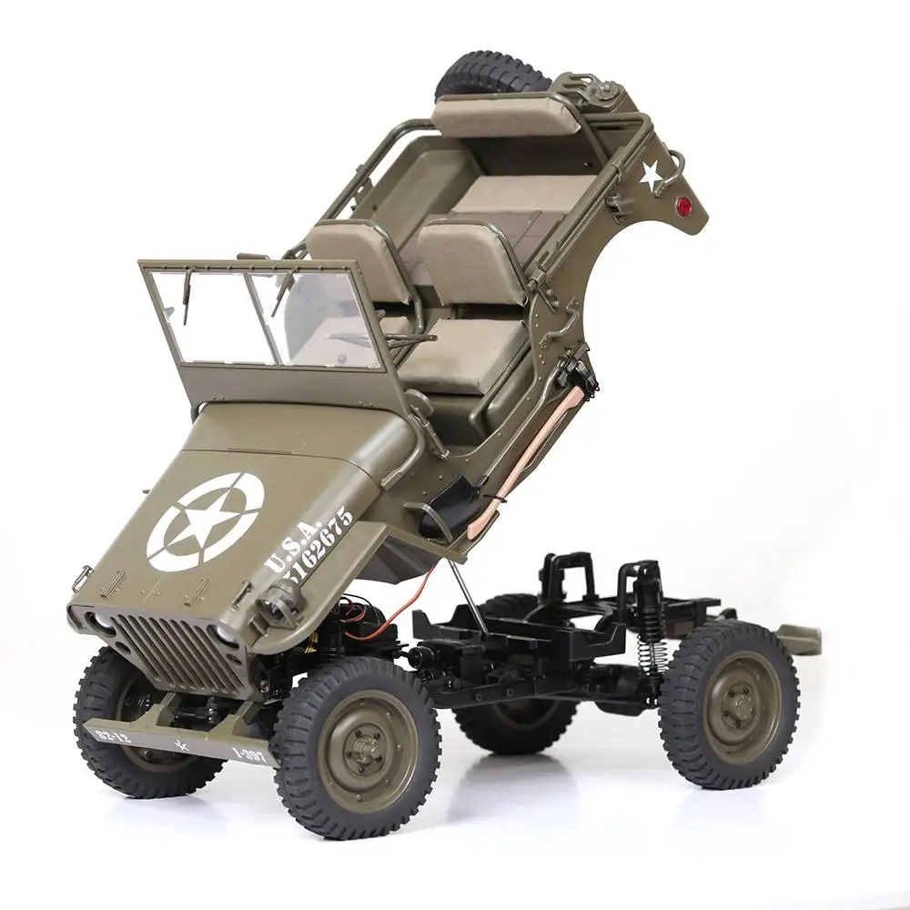 ROCHOBBY 1/6 2 4G 2CH 1941 MB SCALER RC водонепроницаемые модели автомобилей полностью