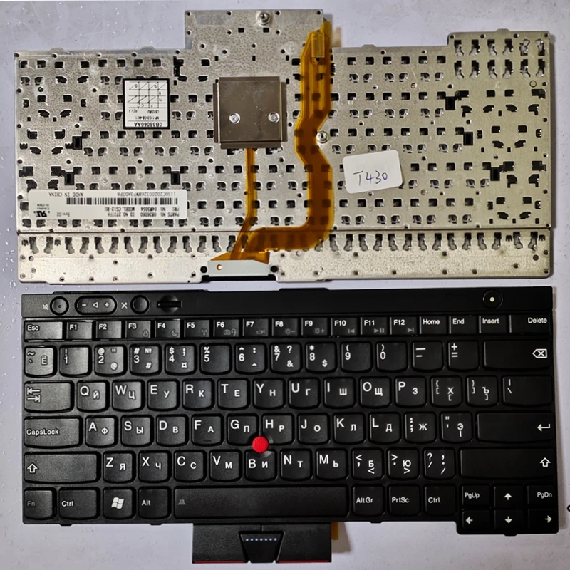 Новая клавиатура для Lenovo ThinkPad L530 T430 T430S X230 W530 T530 T530I T430I 04X1263 04W3048 04W3123