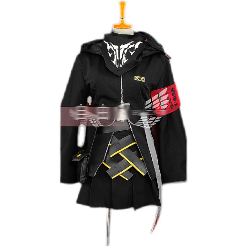 Настраиваемый! Костюм для косплея девушки передней линии классный стиль полный