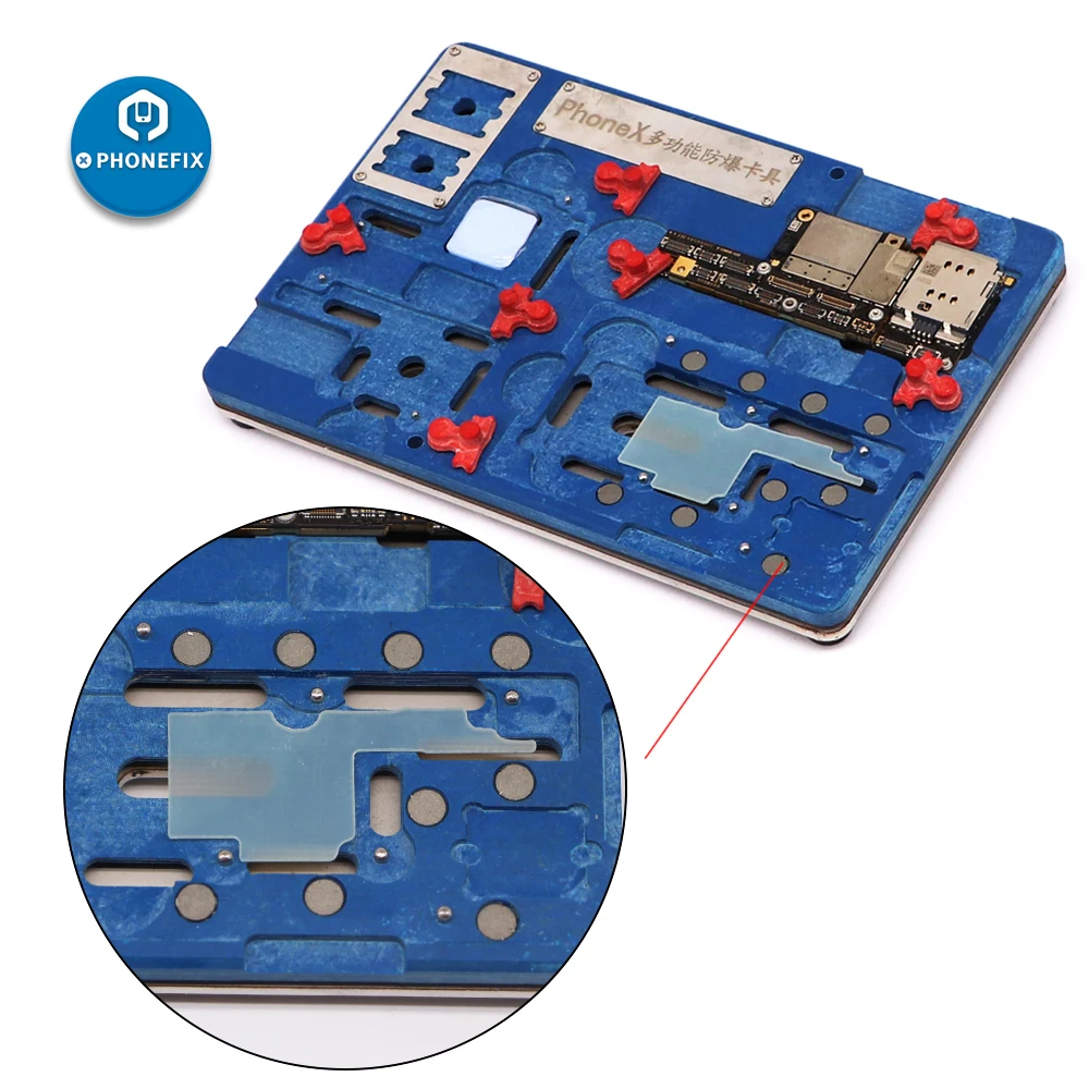 Материнская плата PHONEFIX пайка платформа для iPhone X логическая ремонтная арматура BGA