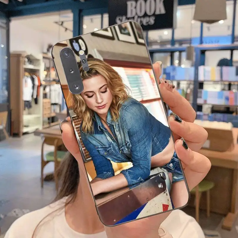 Чехол Lili Reinhart Riverdale для телефона Samsung Galaxy Note20 ultra 7 8 9 10 Plus lite M51 M21 M30S | Мобильные
