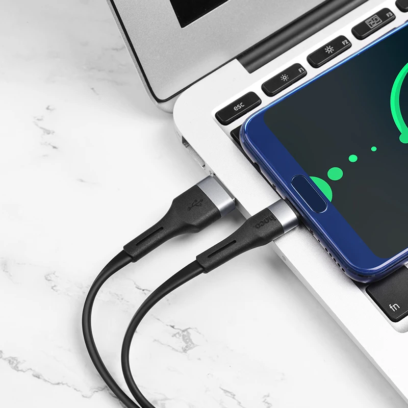 Беспроводное зарядное устройство HOCO X34 кабель с разъемом USB Type C для Samsung S10 S9 S8 A50