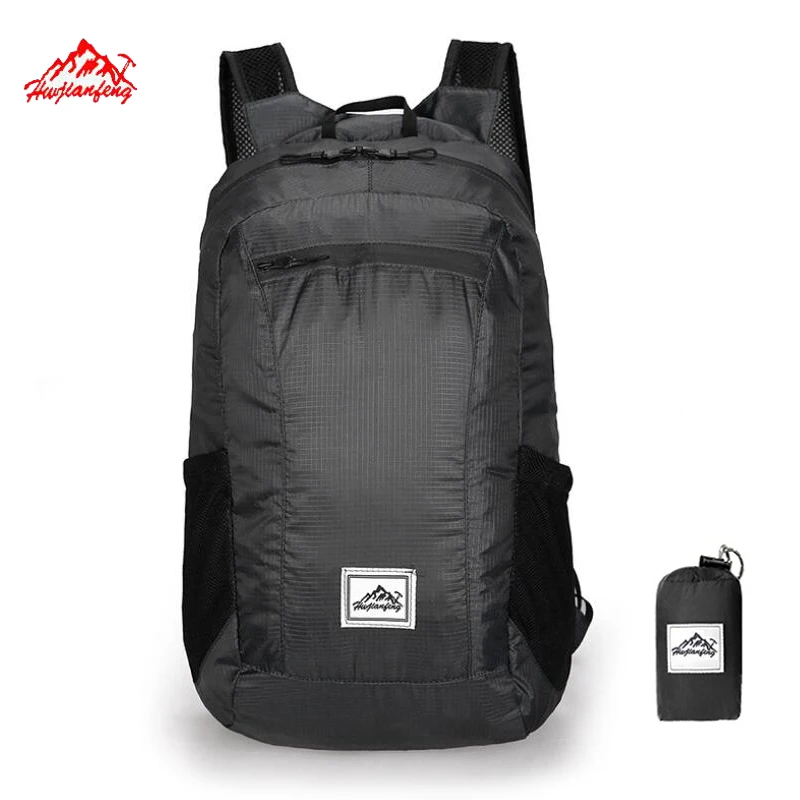 Легкий складной рюкзак 20 л 85 г походная сумка для отдыха на открытом воздухе