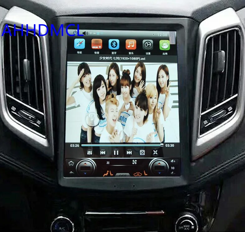 Tesla стиль мультимедиа плеер Android автомобильный стерео GPS ПК PAD для Chana Changan Eado 2016