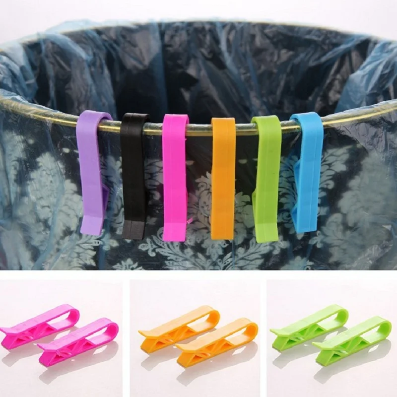 2 шт. держатель для мусорных пакетов мусорное ведро мешок мусора фиксированный