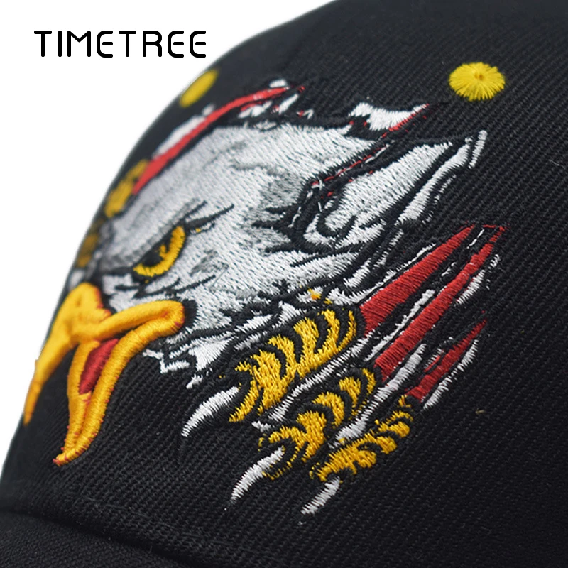 Винтажные бейсбольные кепки с вышивкой Орлиной головы патриот и Кепка уличные