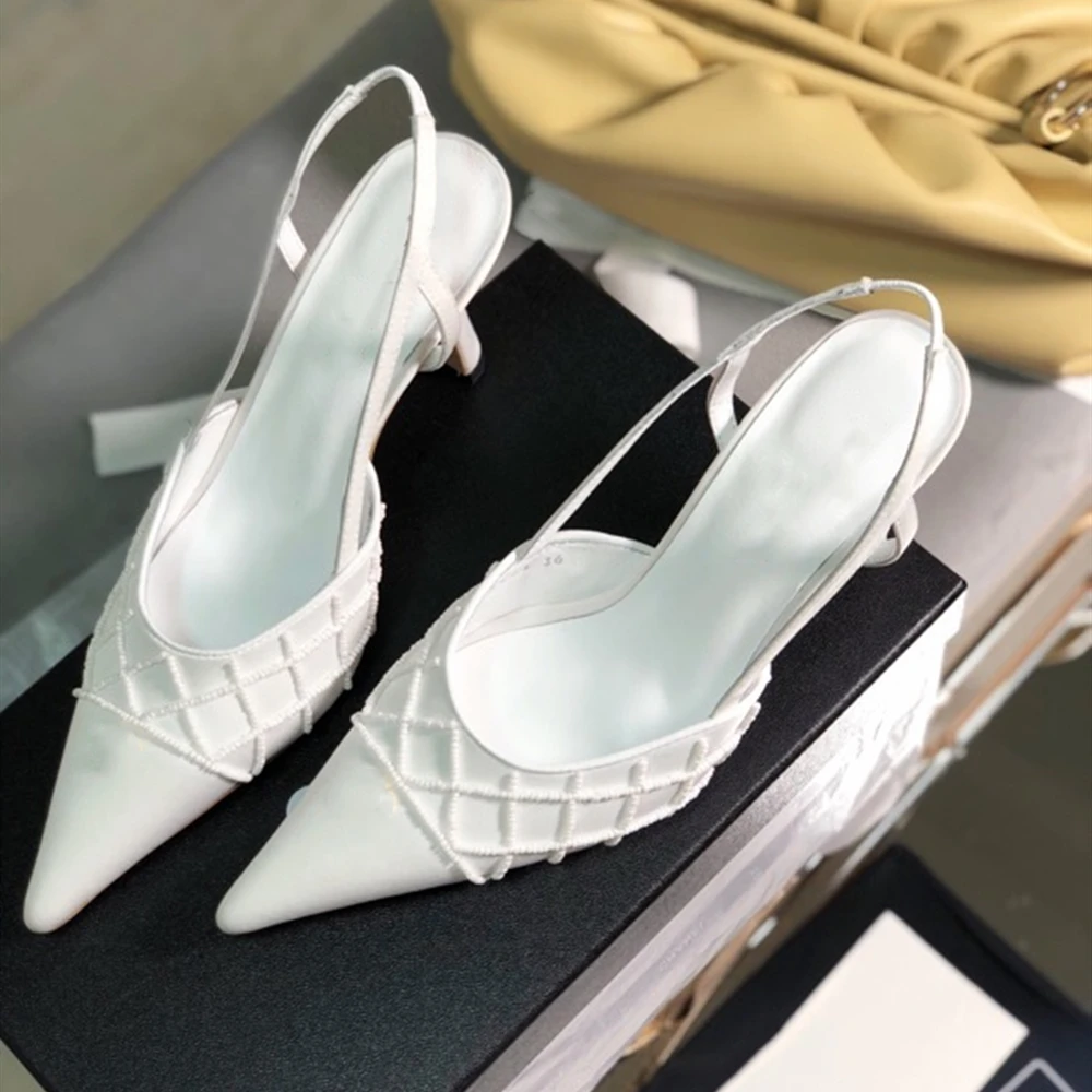 

Prowow women's high heels Handmade beaded high heel sandals sandals for women