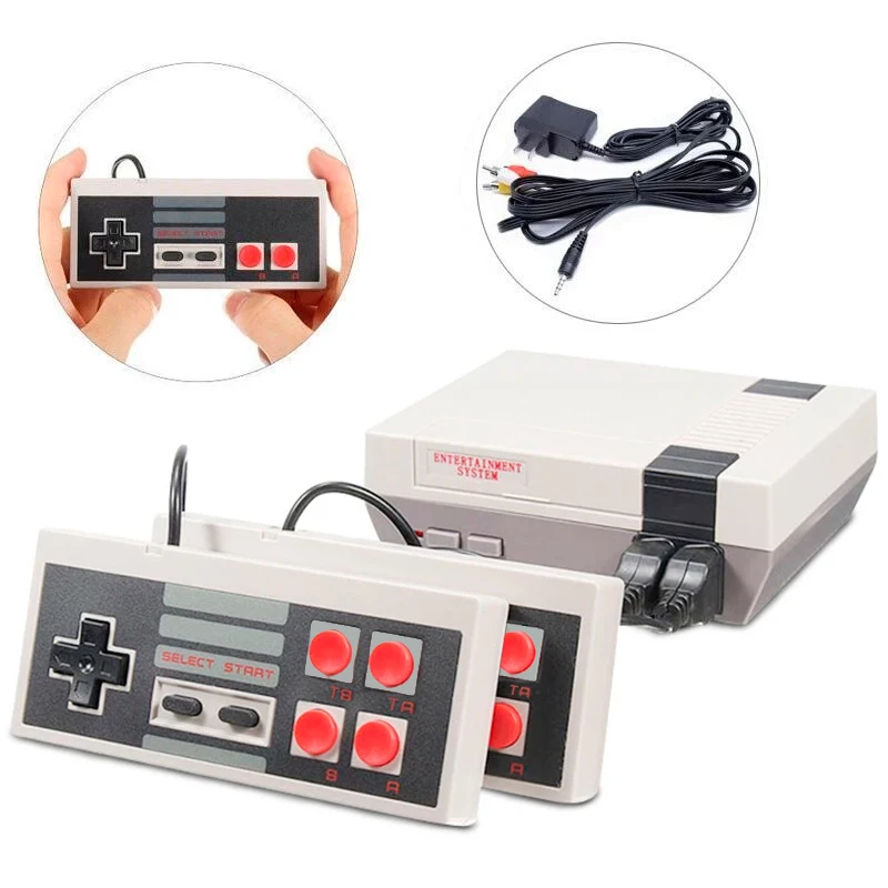 Мини-игровые консоли 8 бит Ретро ТВ видео игровые с 620 классическими играми