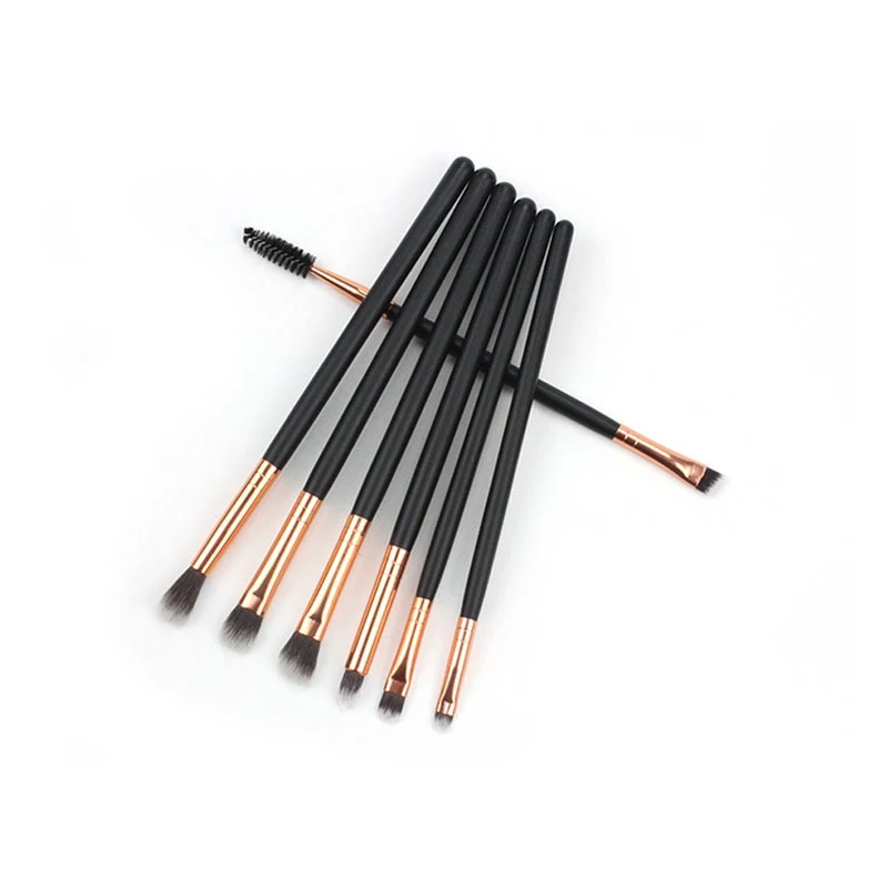 7 шт. набор кистей для макияжа глаз|Аппликатор теней век| |