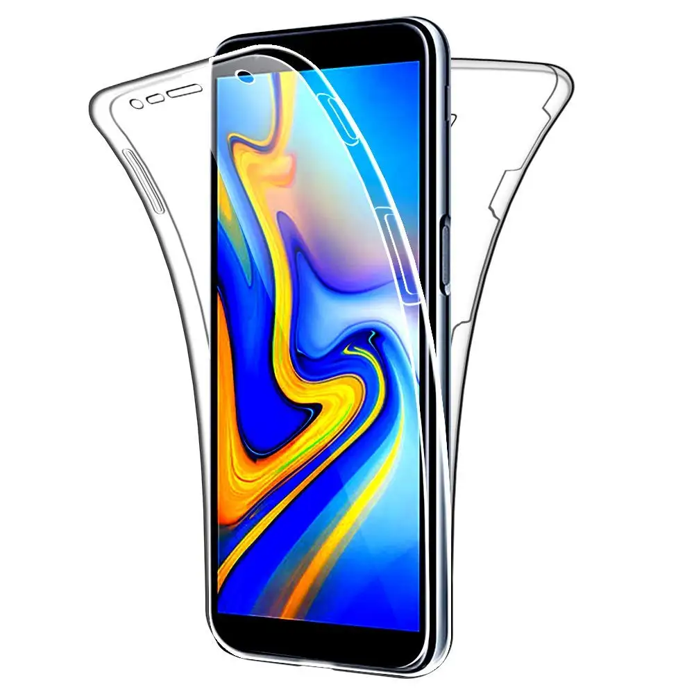 360 градусов полный корпус чехол для Samsung Galaxy S8 S9 плюс A6 A8 J4 J6 A7 2018 J2 s7 s6 edge Plus Note 8 9 4 5 10