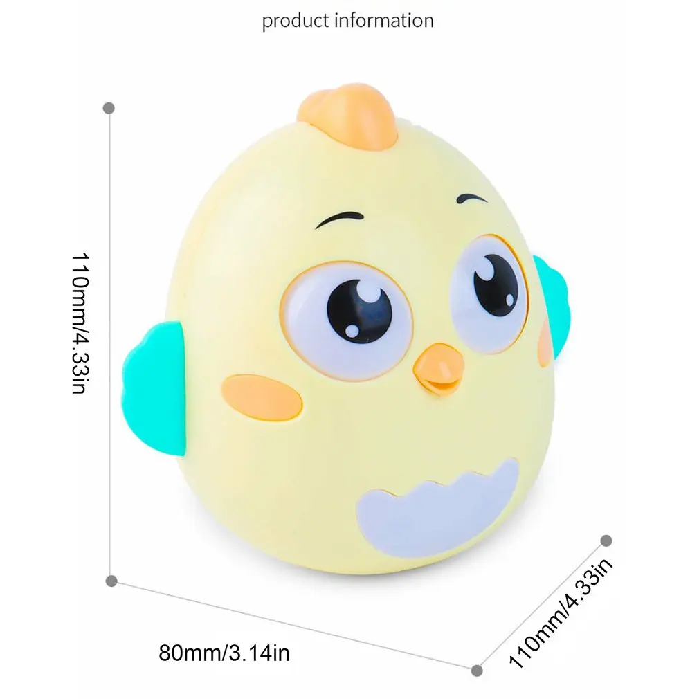 

Cute Animal Wink Tumbler Baby Soothing Toys 2021 High Quality Newborn Puzzle Early Education Newborn Toys Baby Development Toys