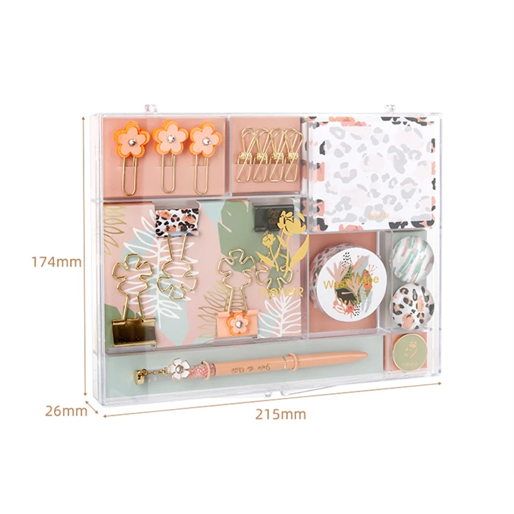 Леопардовый подарочный набор канцелярских принадлежностей креативные офисные