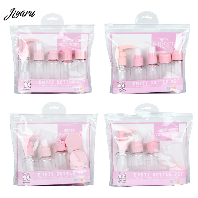 2019 прозрачная Косметическая бутылочка набор для путешествий баночка бутылка