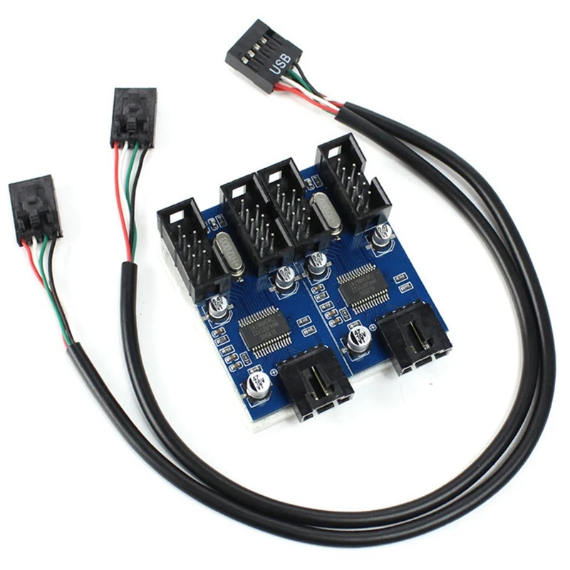 Партиями по 5 комплектов 9Pin usb-заголовок брюк для мальчиков от 1 до 4 Женский