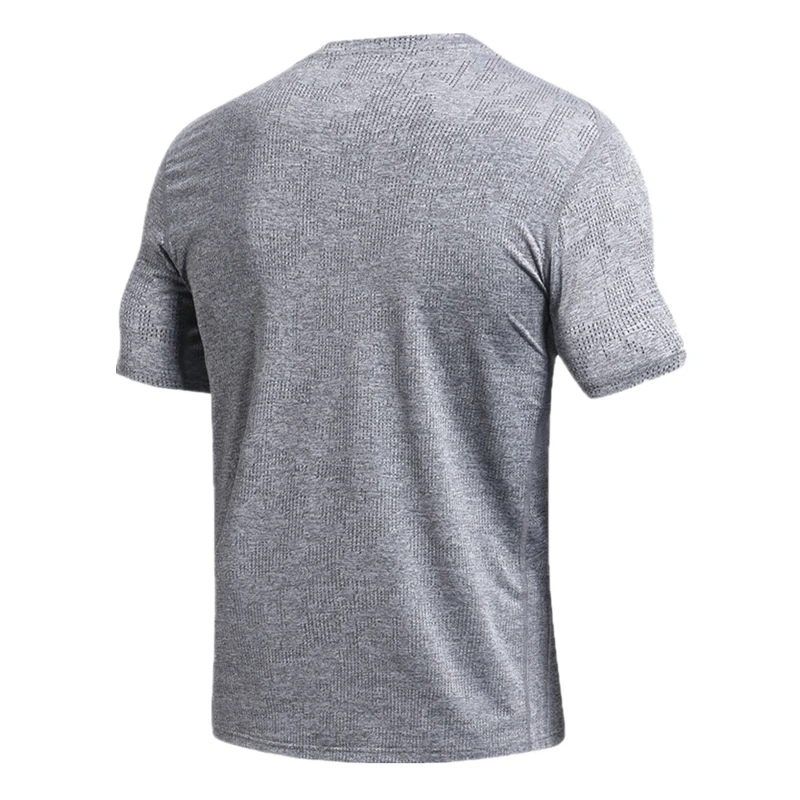 Футболка мужская быстросохнущая свободная дышащая майка с короткими рукавами