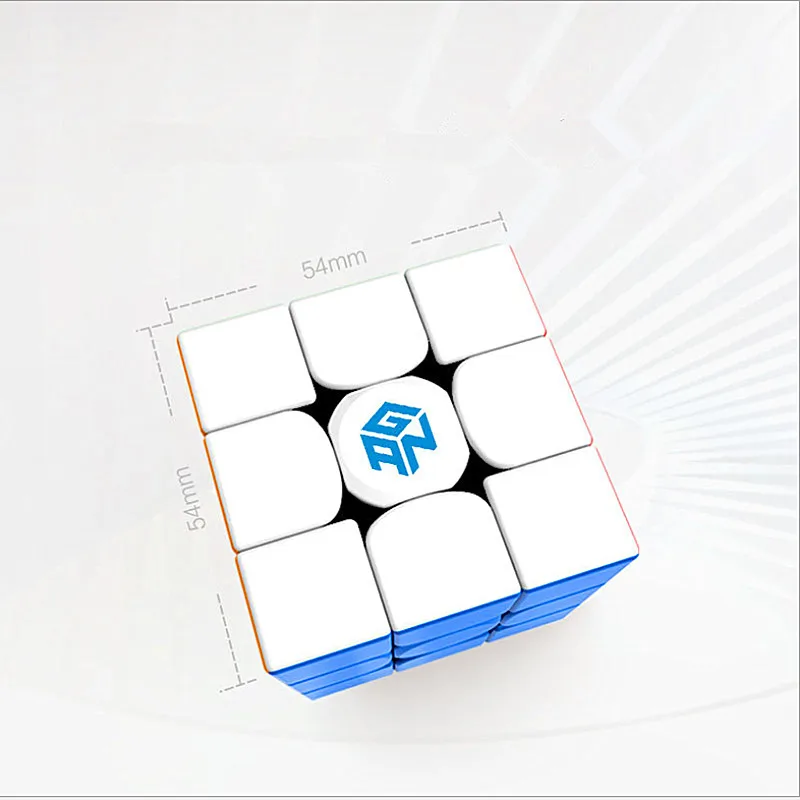 GAN354 M 3x3 Магнитный Magic cube GAN354M Магнитная 3X3, скоростной кубик, gans 3x3x3 куб Ган 354 м 3X3 головоломка куб Ган 354 Магнитный куб Волшебные