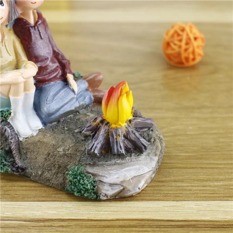 Лампа для спальни смоляные изделия ночной Светильник пары украшения свадебные