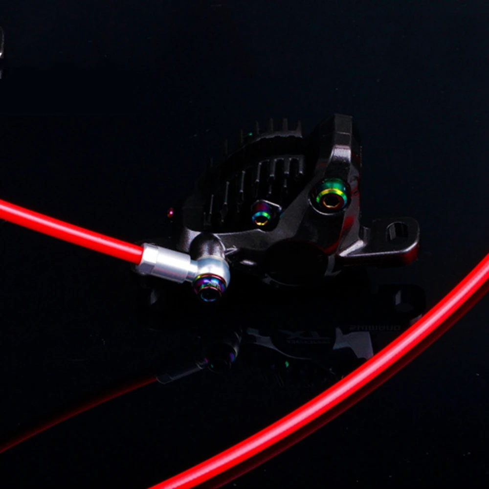 

RISK 1 Set 5mm Bicycle Brake Cable Hose Hydraulic Disc Brake Pipe Bicycle Oil Tube Pipe Braking Hose Bicycle Accessories