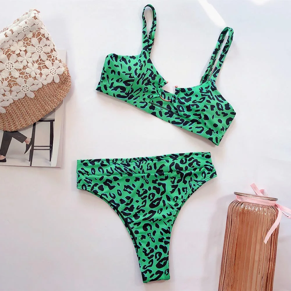 

Sexy Bandeau Bikinis 2020 New V Neck Bikini Swimsuits Push Up Swimwear Female Brazilian Bikini Set Bathing Suits Biquini 3418