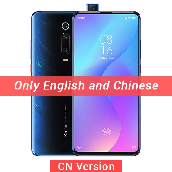 CN ROM Blue Смартфон Xiaomi Redmi K20 с глобальной ПЗУ, 6 ГБ, 64 ГБ, Восьмиядерный процессор Snapdragon 730, задняя камера 48 МП, 4000 мАч, распознавание экрана - Цвет: CN ROM Blue