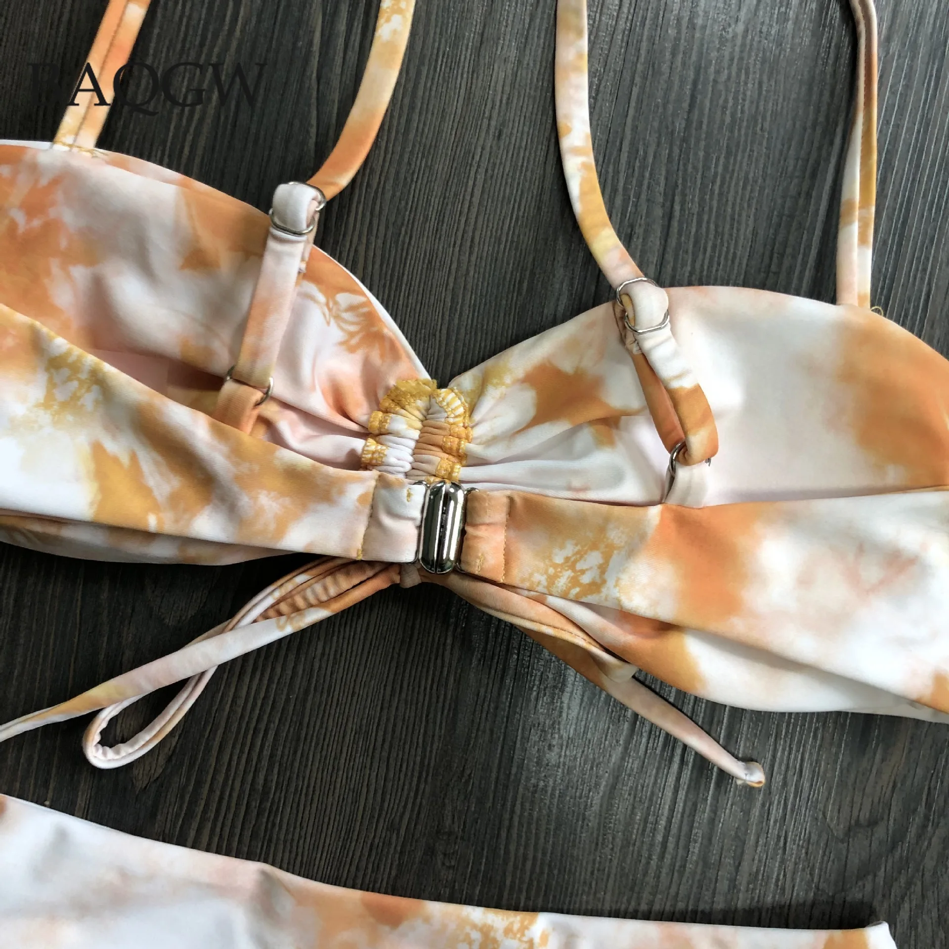 

Sexy Women Brand Lace Up Bikini Set Floral Print High Waist Swimwear Swimsuit Bandages Brazilian Biquini Beachwear Thong Bikini