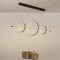 new restaurant chandelier lighting led modern minimalist ceiling nordic fashion creative bar counter bar indoor lighting