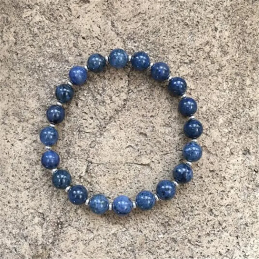 

Fashion Natural Blue-veins Bracelet 108 Buddha Beads Restore Emotional Souvenir Yoga Glowing Blessing Taseel Inspiration
