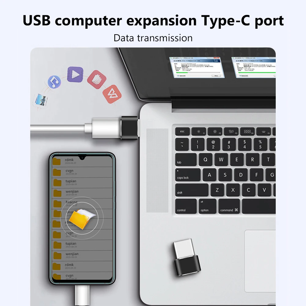 Фото Адаптер OTG Android Type-c на Micro USB Type-C 5/10 шт. Мобильные телефоны и аксессуары Адаптер OTG Android Type-c на Micro USB Type-C 5/10 шт. Мобильные телефоны и аксессуары