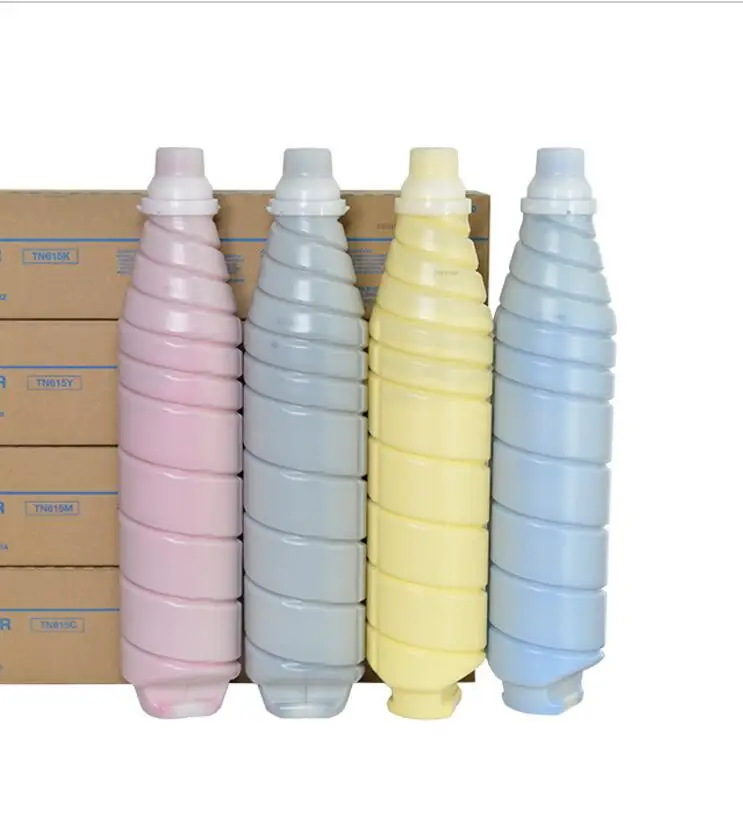 new copier color toner cartridge TN615 compatible for konica minolta C8000 C6500 C6501 C6000 C7000 TN-615 printer kit KCMY | Компьютеры и