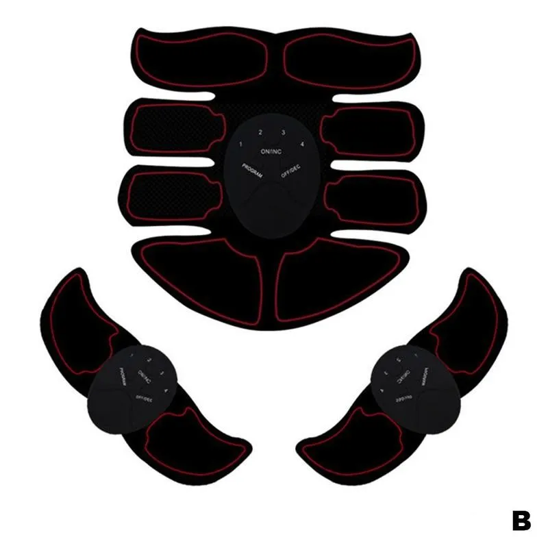 

Fat Burning Electric Muscle Strengthen Trainer EMS Weight Massager Abdominal Intelligent Loss Body Machine Abdomen Building J2K7