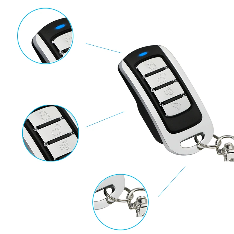 433MHz 868MHz Garage door remote control 315 MHz key duplicator for gate garage rolling code command |