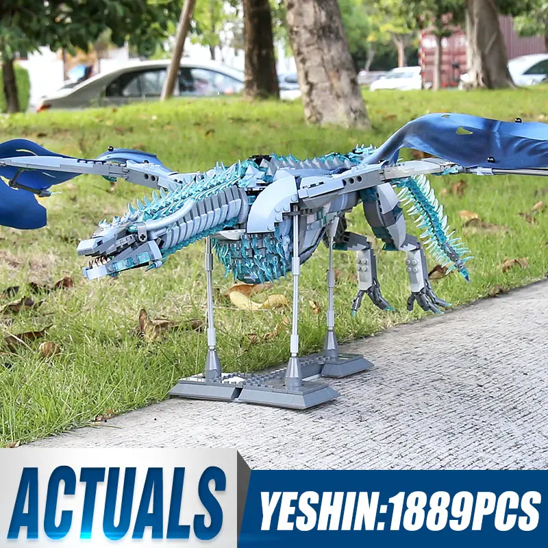 Креативные Игрушки Yeshin наборы моделей дракона Дрого и висериона строительные