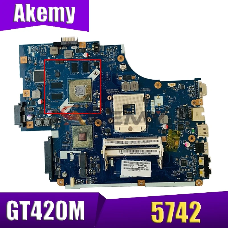 

LA-5893P for ACER 5742 5742G 5741 5741G Laptop motherboard GPU GT420M HM55 LA-5891P LA-5894P LA-5893P Mainboard