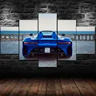 5 шт., декоративные художественные постеры на стену автомобиля, без рамки