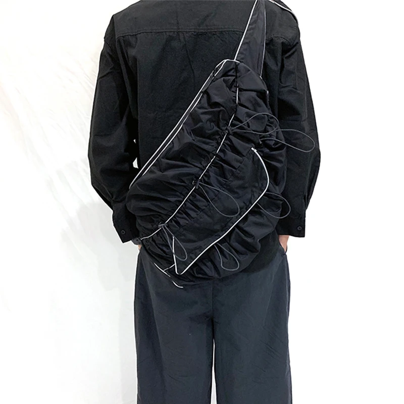 Модная мужская Наплечная Сумка уличная Водонепроницаемая нагрудная сумка через