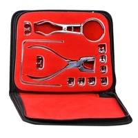 dental dam hole puncher set puncher pliers for dentist perforator rubber orthodontic tools dam clip