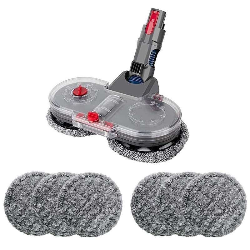 

Mop for Dyson Electric Mopping Vacuum Brush Cleaner Cleaning Cloth for Dyson V7 V8 V10 V11 Parts with Water Tank Set