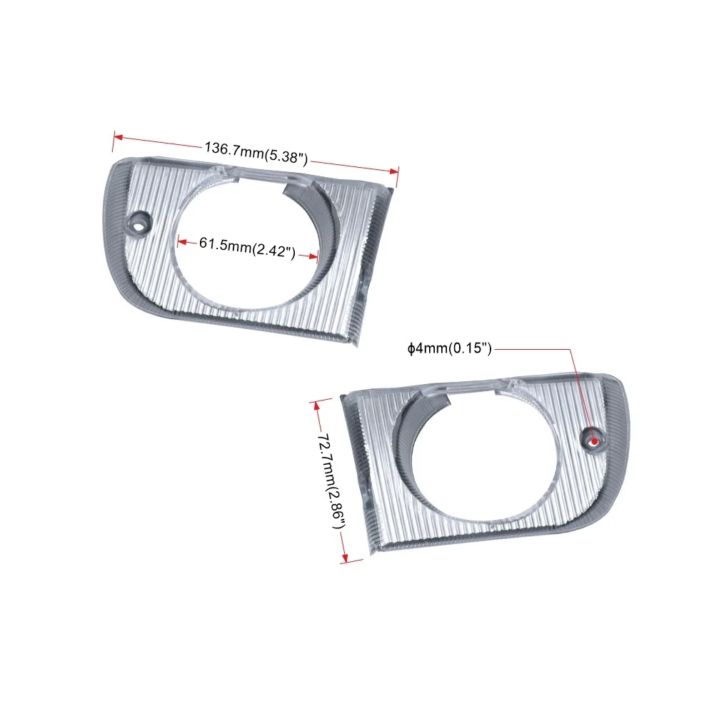 Фото Комплект противотуманных фасветильник для Honda Civic 1992-1995 4D Sedan №3