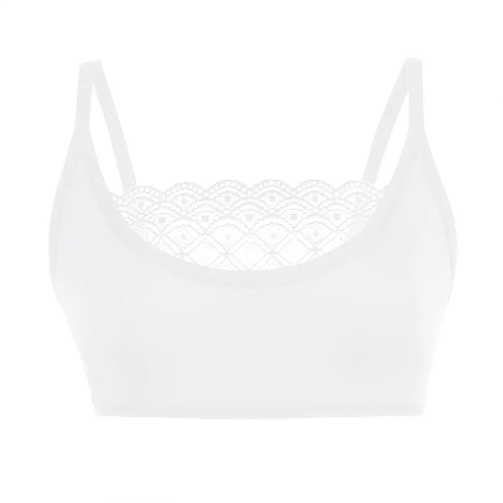 Сексуальные бюстгальтеры для женщин кружевной жилет грудь Обрезанные кроп-топы