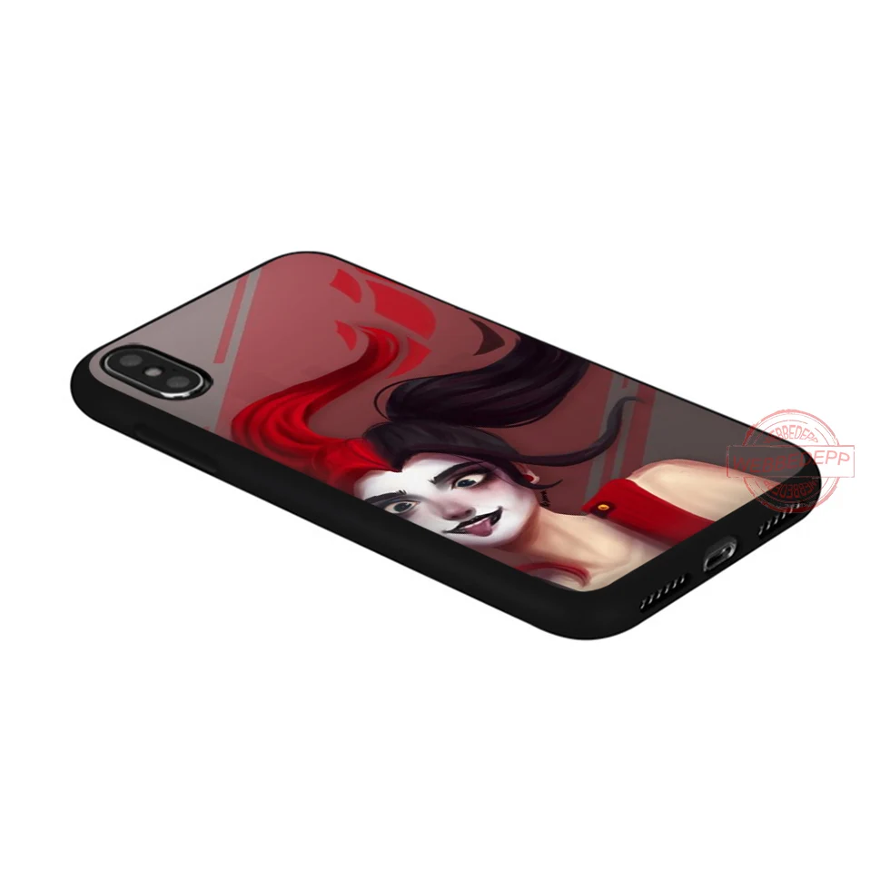 WEBBEDEPP Harley quinn анимированный Мягкий Силиконовый ТПУ чехол для телефона iPhone 5 6 7 8 Plus X