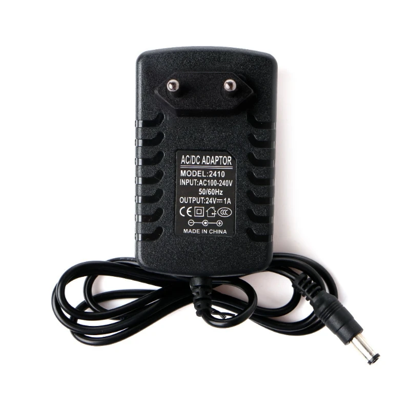 

AC 100-240V To DC 24V 1A Adapter US/EU/AU/UK Plug For Ultrasonic Mist Maker Dropshipping