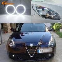 for alfa romeo giulietta 940 2010 2020 excellent ultra bright smd led angel eyes halo rings day light car accessories