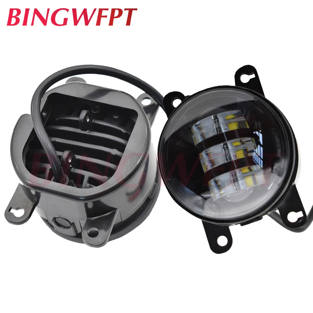 2 шт./пара светодиодный Противотуманные фары для Mitsubishi Pajero Sport/Montero Sport/Nativa/Prajero Dakar для Mitsubishi Outlander ZJ 2012