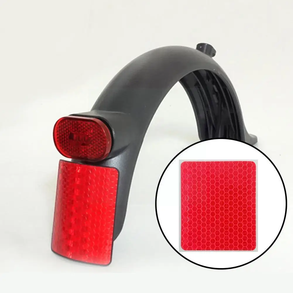 

Electric Scooer sticker For xiaomi scooter pro 2 rear decoration plate license safety stickers fender reflective accessorie I1E5