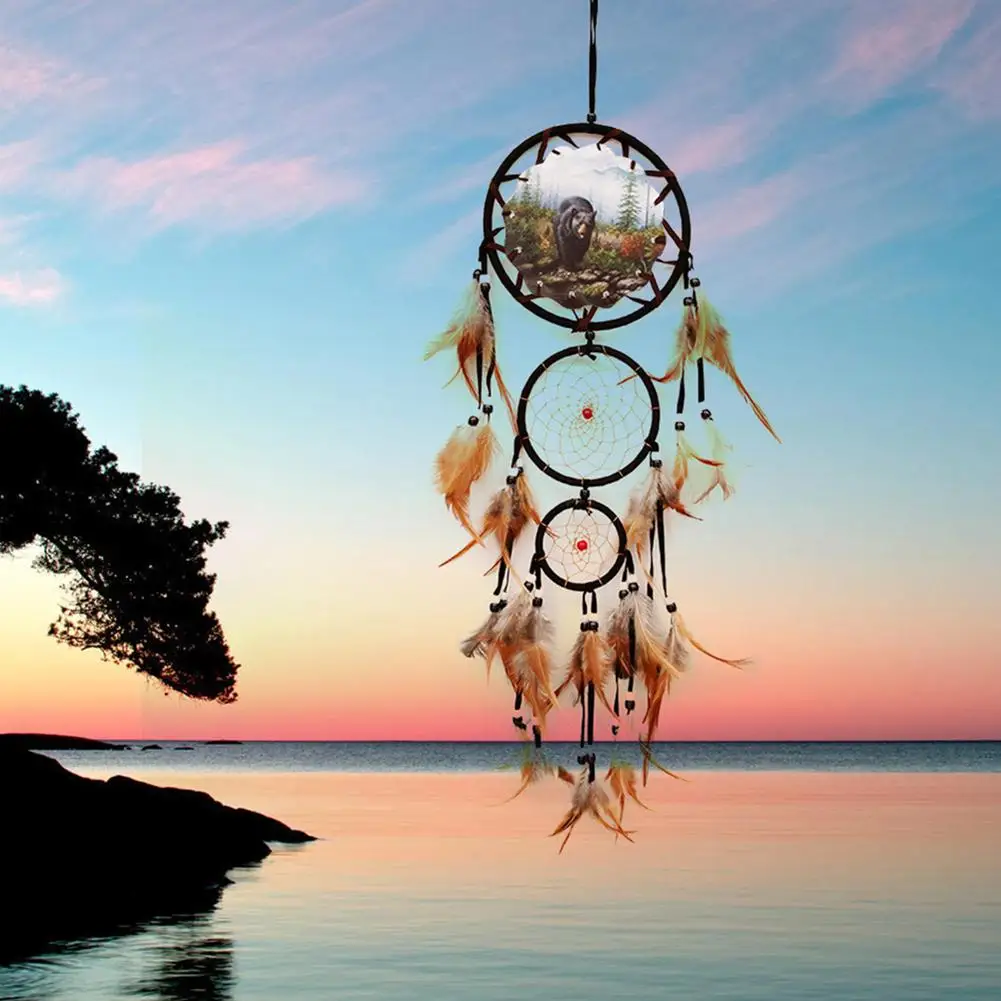 Подвеска колокольчик Ловец снов в индийском стиле декоративные настенные