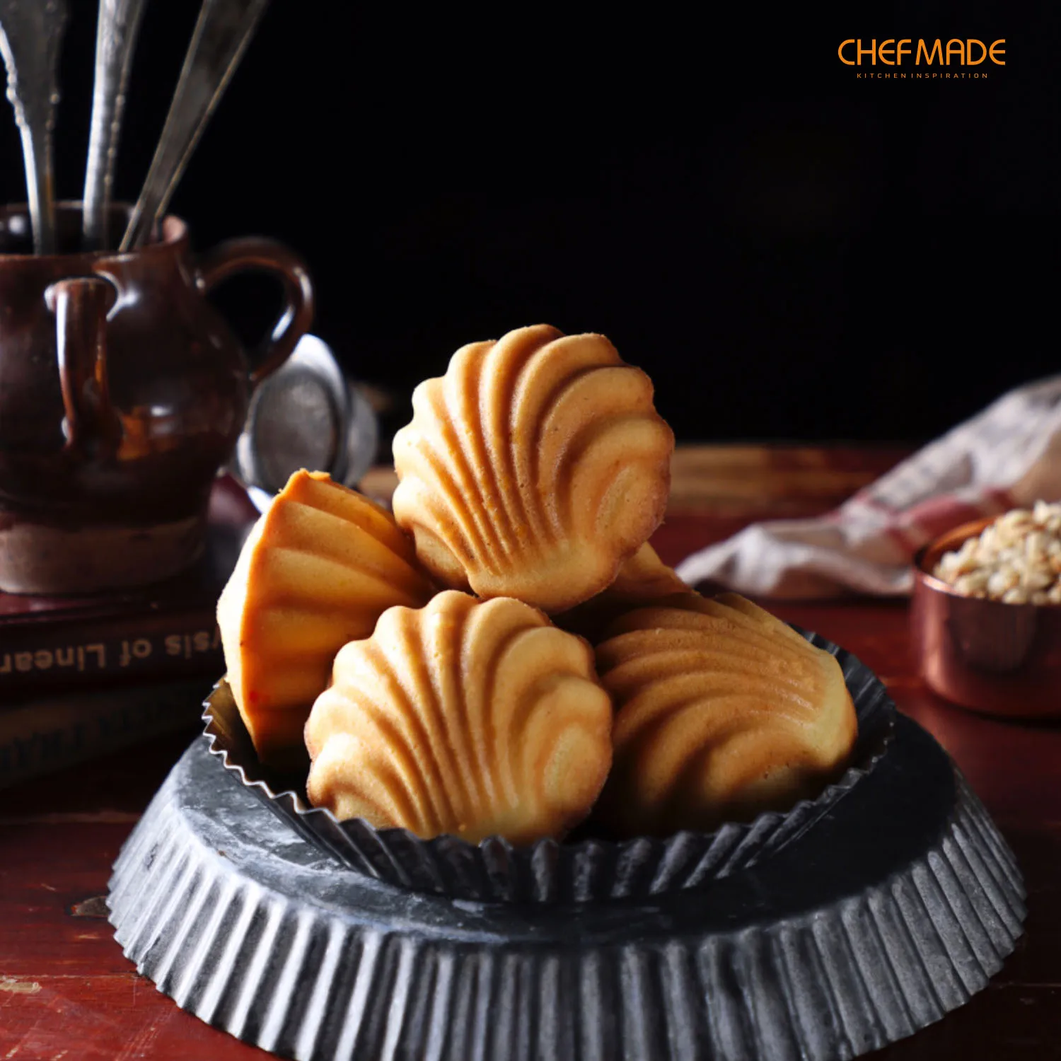 CHEFMADE Madeleine форма для выпечки тортов 12 полости с антипригарным покрытием