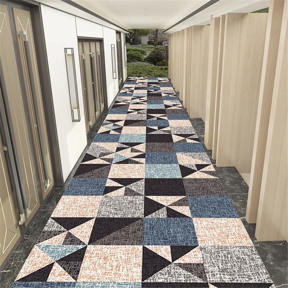 Геометрический ковер для коридора дверной коврик спальни Декор прикроватный