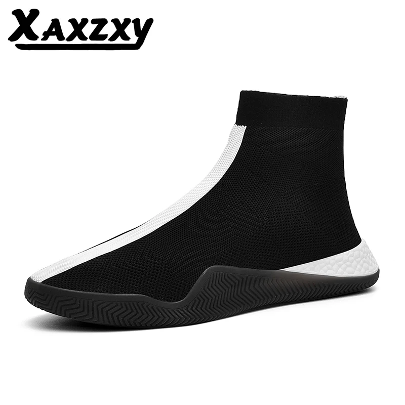 Весна и осень новые с повышенной эластичностью Летающий плетеные носки модные